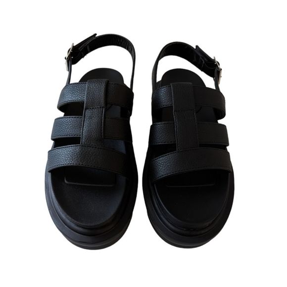 Cozzy Women's Platform Strap Back Open Toe Sandals Size 6 - Picture 2 of 8